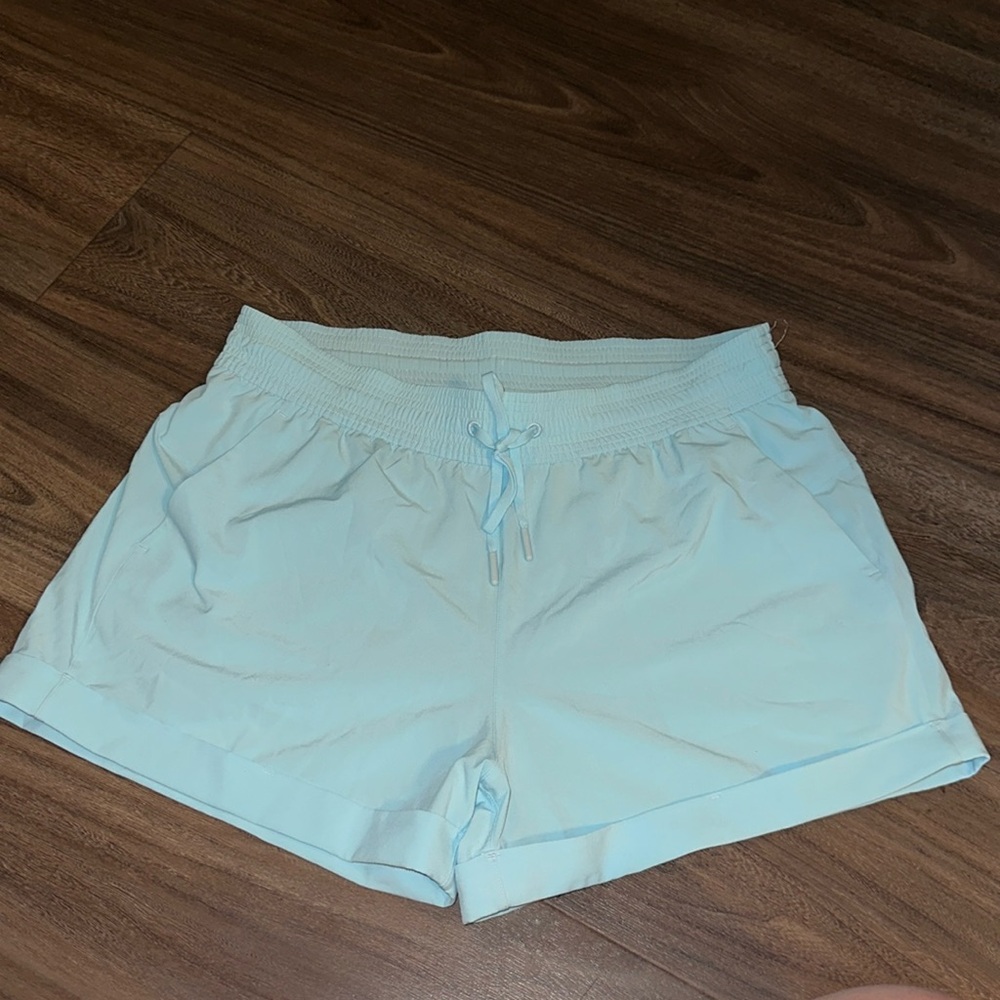 Light blue Lululemon shorts size 10